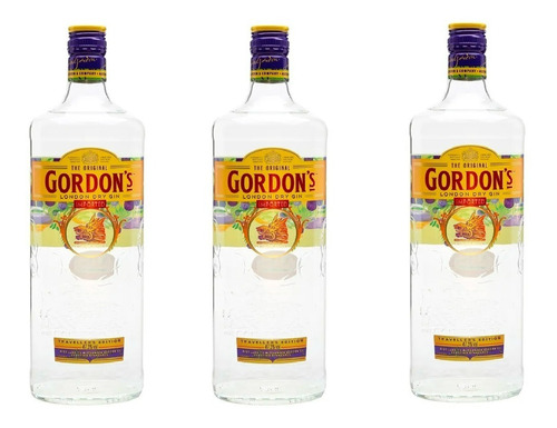Gin Gordon 700ml  X3 Unid Oferta