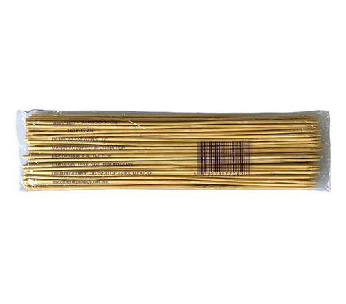 Brocheta De Bambu De 30 Cm Paquete De 1000 Piezas