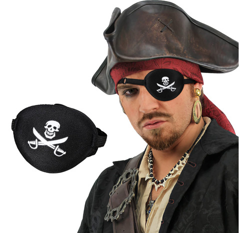 De Ojo Pirata, Máscara De Ojo , Accesorios Piratas