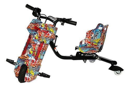 Imagen 7 de 8 de Triciclo Electrico Con Luces Y Bluetooth 150w Niños 360grado