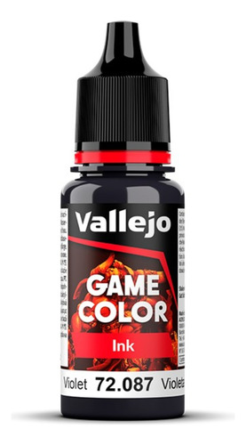 Vallejo Game Color Tinta Violeta 72087 Acrílico Modelismo