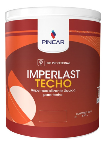 Pintura Impermeabilizante Imperlast Techo Pincar 1 Galon