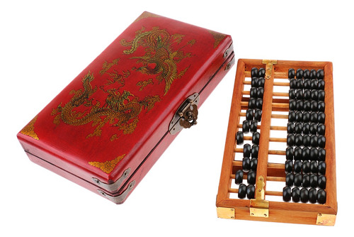 Herramienta De Cálculo De Madera Vintage Abacus 11 Números