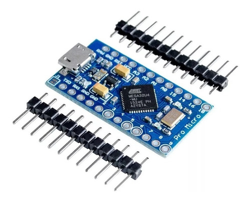 Tarjeta Pro Micro 5v/16 Mhz Atmega32u4 Compatible Arduino