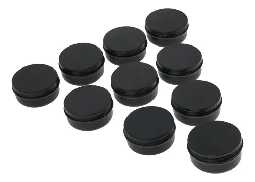 50 Piezas Portátiles 30g De Aluminio Tarros De Lata De