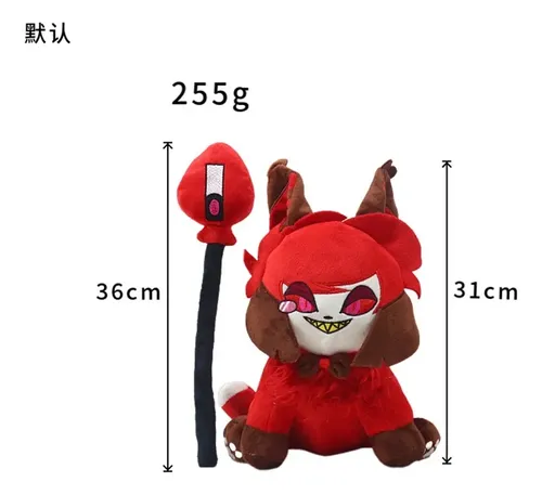 HAZBIN HOTEL Hazbin Hotel Plush Hell Muñeco De Peluche, Juguete De Peluche Regalo Para Ninos Ninas Y Amigos Cumpleanos HAZBIN HOTEL Hazbin Hotel Plush Hell Muñeco De Peluche, Juguete De Peluche Regalo Para Ninos Ninas Y Amigos Cumpleanos
