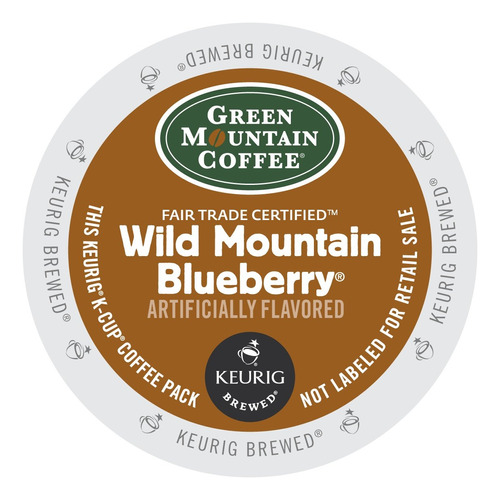 Green Mountain Fair Trade Wild Mountain Blueberry Para Cafe.