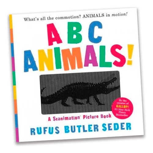 Libro Abc Animals A Scanimation Picture Book