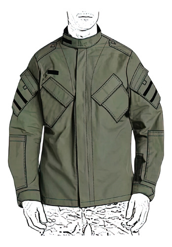 ( Moldes De Ropa)  Campera Tactica Rt 1913