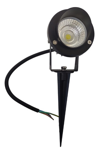 Estaca Led Aluminio 7w Candela Luz Fria P/exterior Ip65