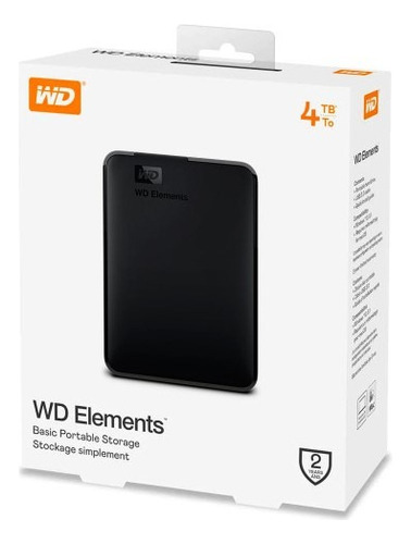 Disco Duro Externo De 4tb 2.5 Usb 3.0