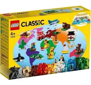 Kit De Construcción Lego Classic Alrededor Del Mundo 11015