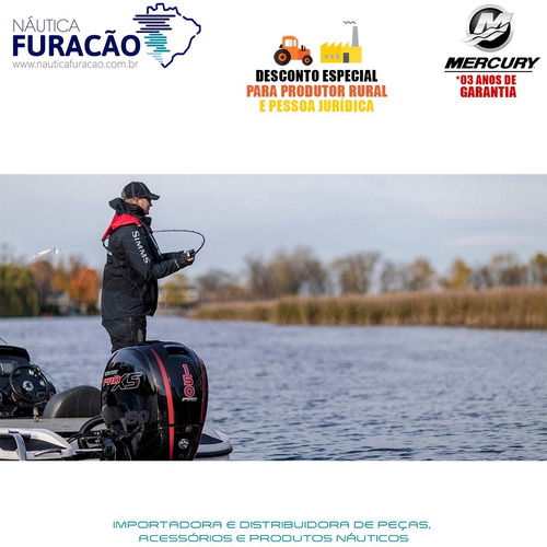 Motor De Popa Mercury 4 Tempos 150hp L 3.0l Efi Pro Xs