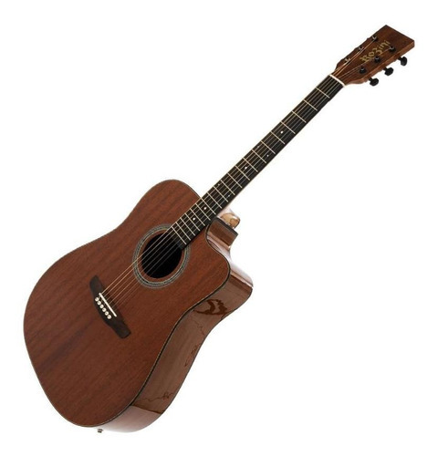 Violão Elétrico Rozini Presença Brasil Folk Rx316 Natural Orientação Da Mão Destro