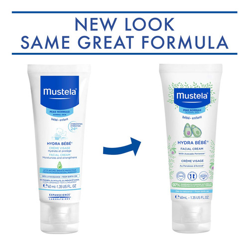 Creme Facial Hidratante Mustela Hydra Bebe Para Bebê 40ml