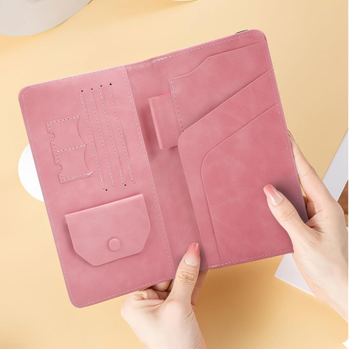 Fundas Pasaporte,porta Pasaporte Viaje Cuero Portadocumentos