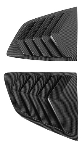 Janela Traseira Vent Scoop Shade Cover, 2 Peças De Persiana
