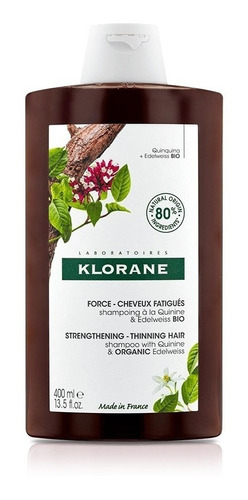 Klorane Shampoo Quinina Bio En Frasco De 400ml