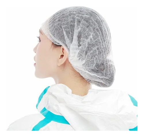 Cofias Desechables Pack De 100 Unidades Cocina Baño Limpieza