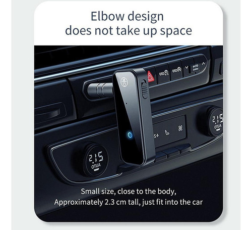 Receptor Bluetooth Para Coche, Adaptador De Coche Aux