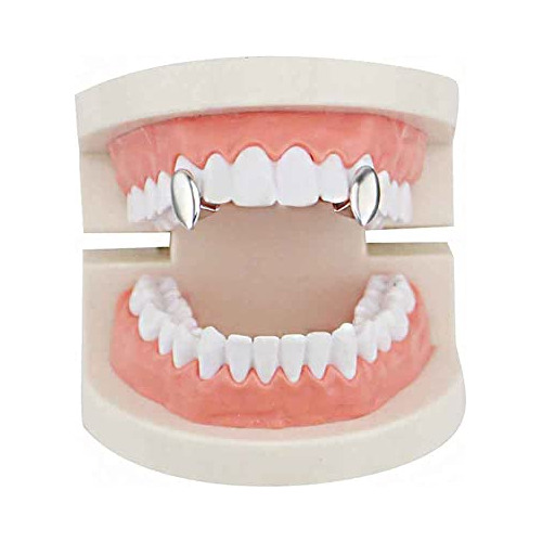 Canjoyn 2 Piezas Vampiro Drácula Grillz Gorra Para Tus Dient