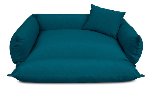 Caminha Pet 100% Sustentável Caminha Para Cachorro 65x50 Cor Verde-escuro Desenho Liso