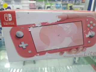 Nintendo Switch Lite Novo Lacrado Coral +nf-e
