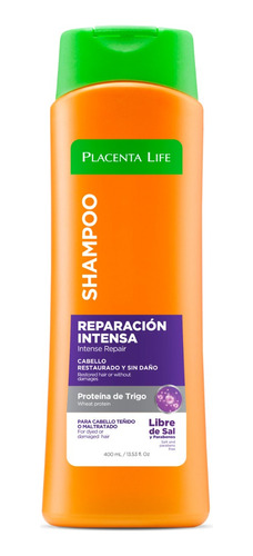 Placenta Life Shampoo Reparación Intensa 400ml