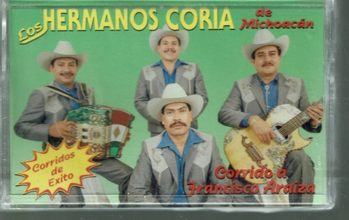 Cassete Los Hermanos Coria De Mcihoacan Corridos De Exito
