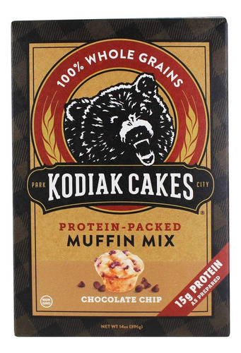Kodiak Cakes - Mezcla De Muffins Con Chispas De Chocolate Ll