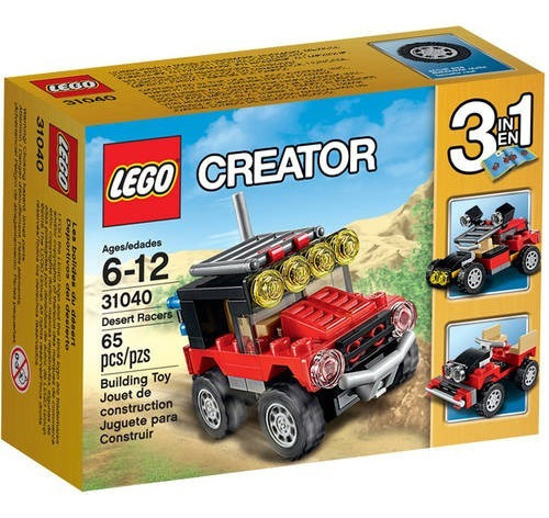 Lego Corredores Del Desierto (31040