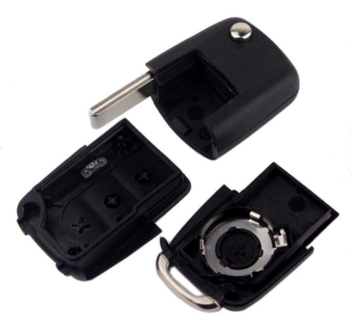Imagen 6 de 7 de Carcasa Llave Vw Golf Polo Passat Seat Bora Desmontable 3bot