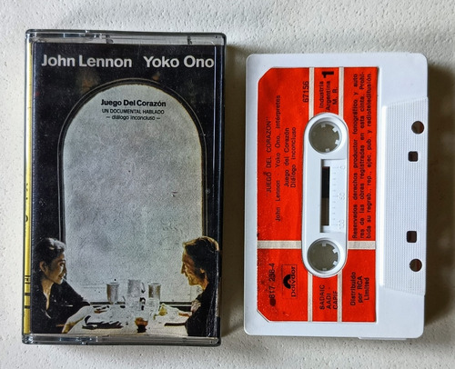 John Lennon Yoko Ono Juegos Del Corazón Cassette Nacional 
