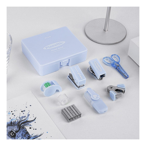 Kit De Suministros De Oficina De Hannafires 8pcs Establecido