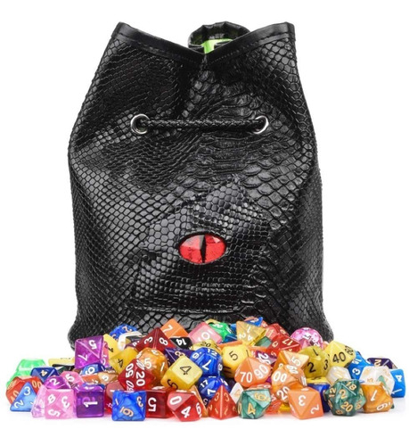 Dnd Bolsa De Dados Con Bolsillos Bolsa De Dados Grande ...