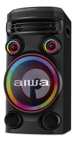 Caixa De Som Amplificada Aiwa T1w-02 Bluetooth/usb/aux Preto