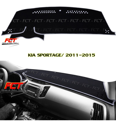 Cubre Tablero Kia Sportage 2011 2012 2013 2014 2015 Fct