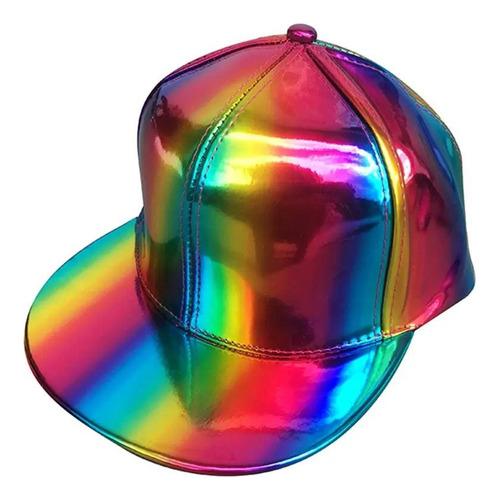 Gorra Marty Mcfly Plana Tornasol Multicolor Futuro Los 80s