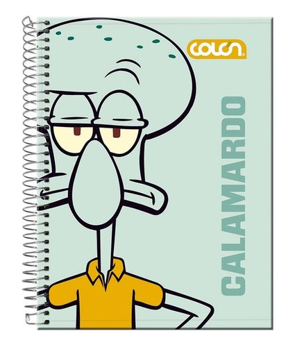 Cuaderno Especial Bob Esponja Colon 150h Anillado Triple 