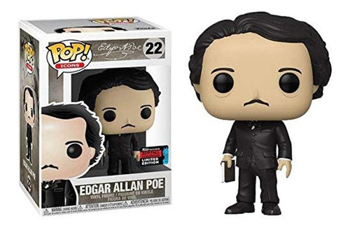 Funko Pop Edgar Alan Poe #22 Limited Edition Regalosleon