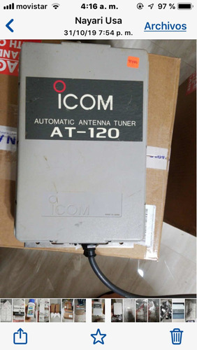 Antena Tuner Hf Icom At 140 ,130 ,120,ah4,ah3,ah2 Alinco