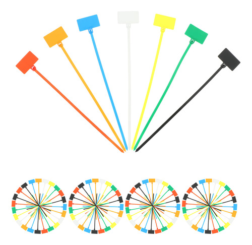 Cable De Etiquetas Para Cables Eléctricos, 250 Unidades