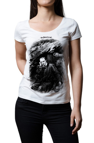 Remera Mujer Baudelaire Les Fleurs Du Mal | B-side Tees