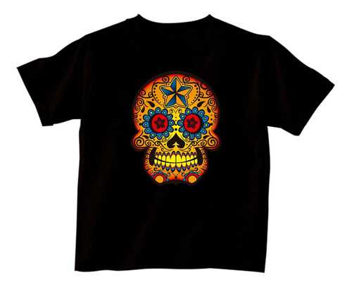 Remeras Infantiles Día De Muertos México |de Hoy No Pasa| 5