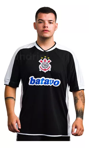 Camisa Corinthians Retro Mundial 2000 Batavo - Masculino - SPR