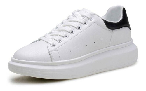 Zapatos Blancos Estilo Casual Y Deportivo