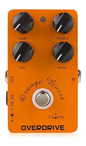 Caline Cp18 Naranja Overdrive Pre Amp Pedal De Efecto De Gui