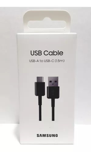 Cable Usb de Tipo-C A Tipo-C Samsung 1.8m 5a Blanco