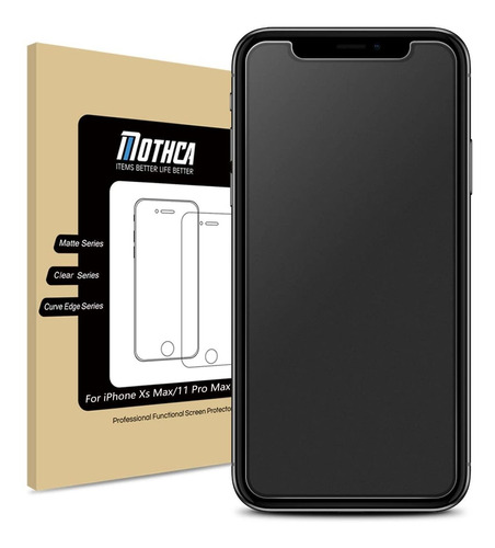 Mothca Pantalla Mate Para iPhone XS Max 11 Pro Pelicula