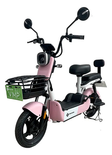 Bicimoto Eléctrica Batería Extraíble Lit Aro 10 Vmps5 Rosado